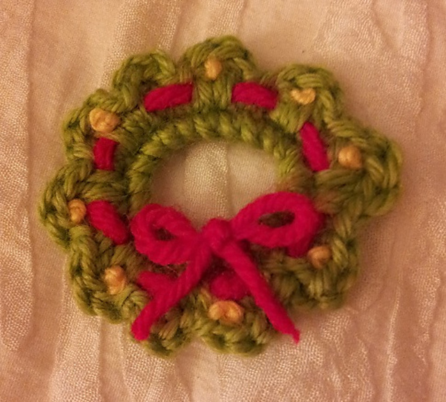 Christmas Wreath Gift Tag