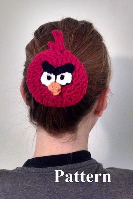Angry Bird Bun Sock
