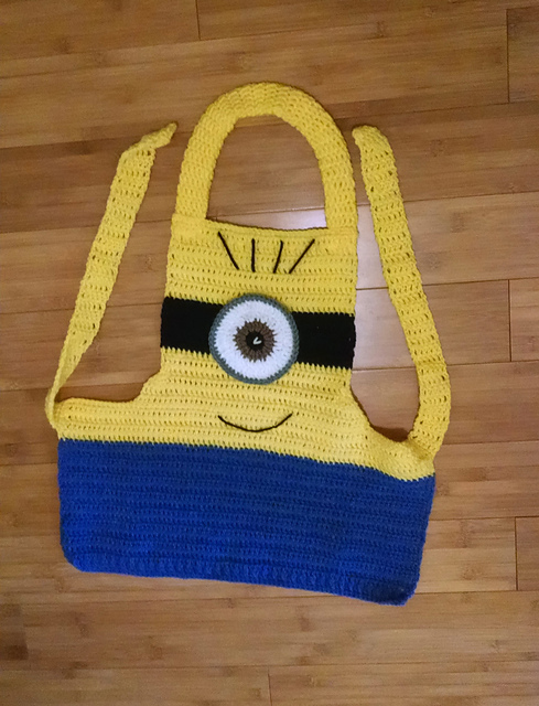 Boy Minion Inspired Apron