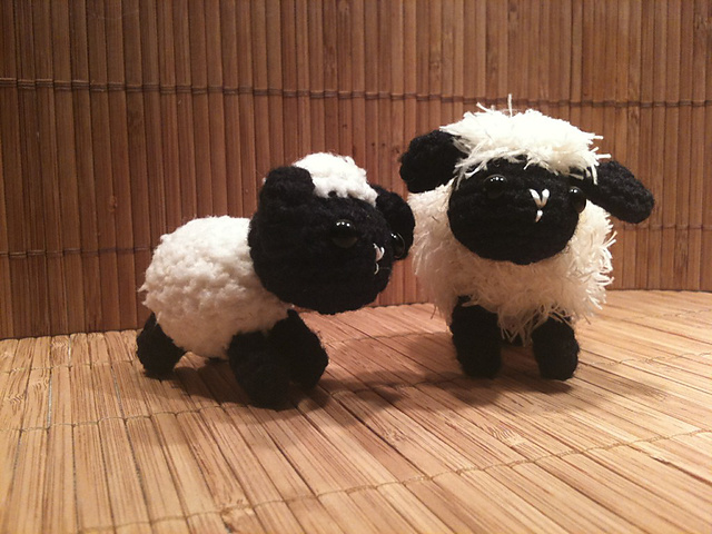 Sheep - Parent and child　(ひつじの親子)