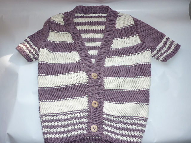 cardigan manches courtes #047-T10-382