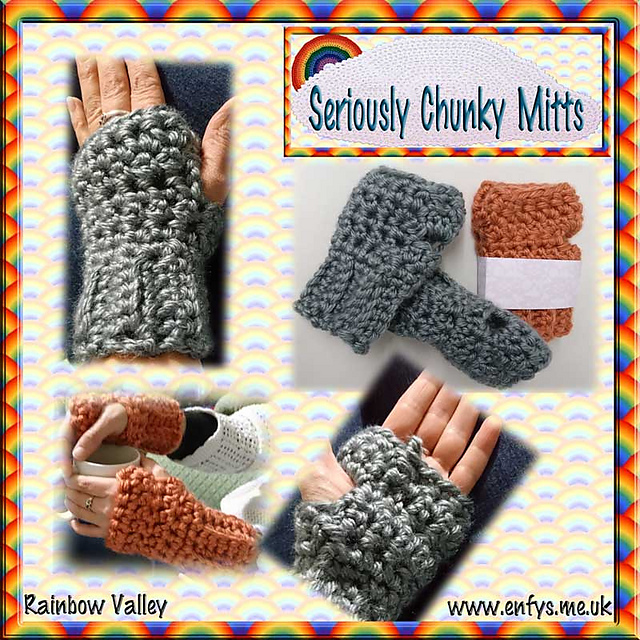 Seriously Chunky Mitts