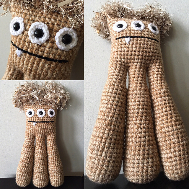 "Alfie" 3-Legged Triclops