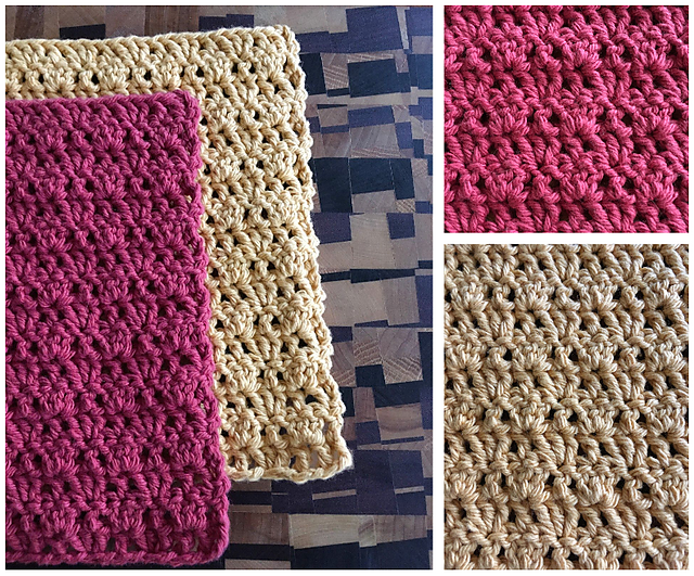 Pretty Eyelets Dishcloth
