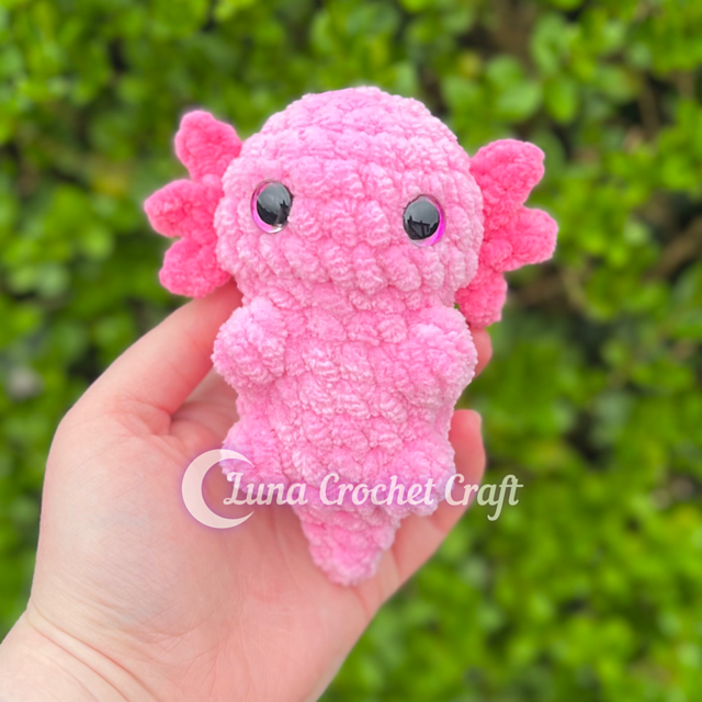 No Sew Baby Axolotl