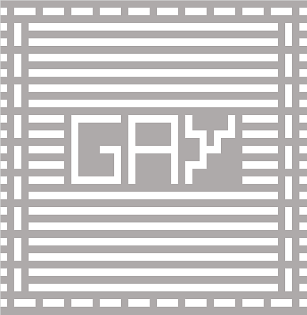 Mosaic Pride n°03 Gay