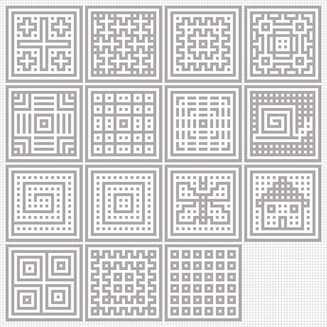 DFC 13 windows Squares