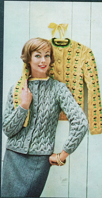 Cables with or without Embroidery