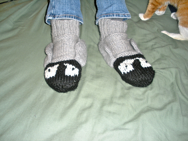Penguin Slipper Socks