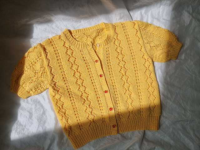 Windflower Cardigan Kids size