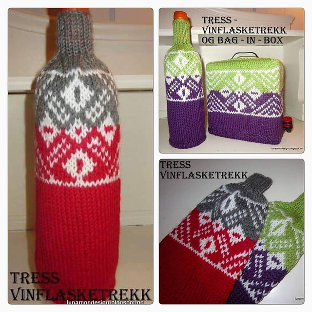Tress bag in box - vinflasketrekk