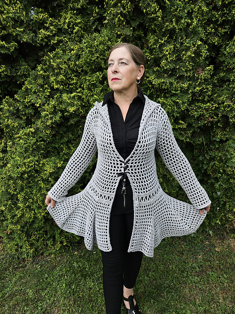 Fishnet coat