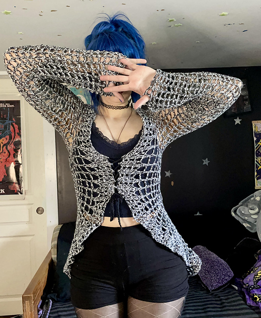 Spiderweb mandala jacket