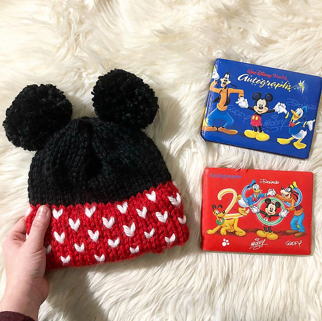 Minnie Mouse Double Brim Beanie