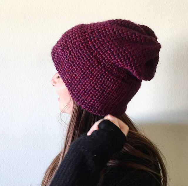 Crochet Double Brim Beanie