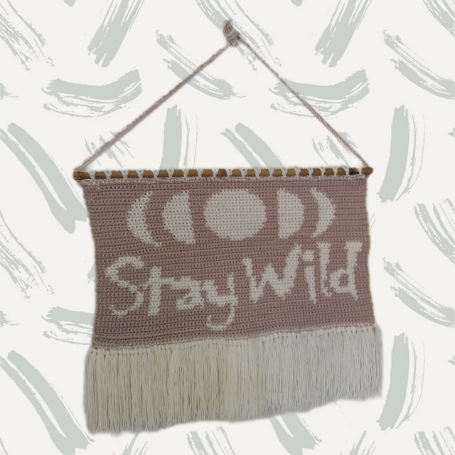 Stay Wild Wall Hanging