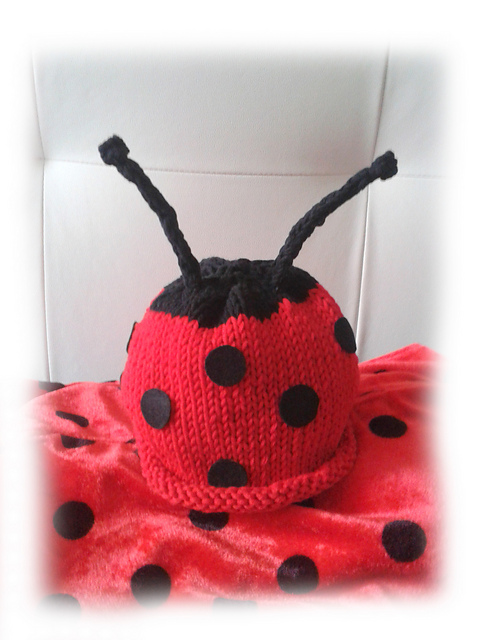 Baby Ladybug Hat