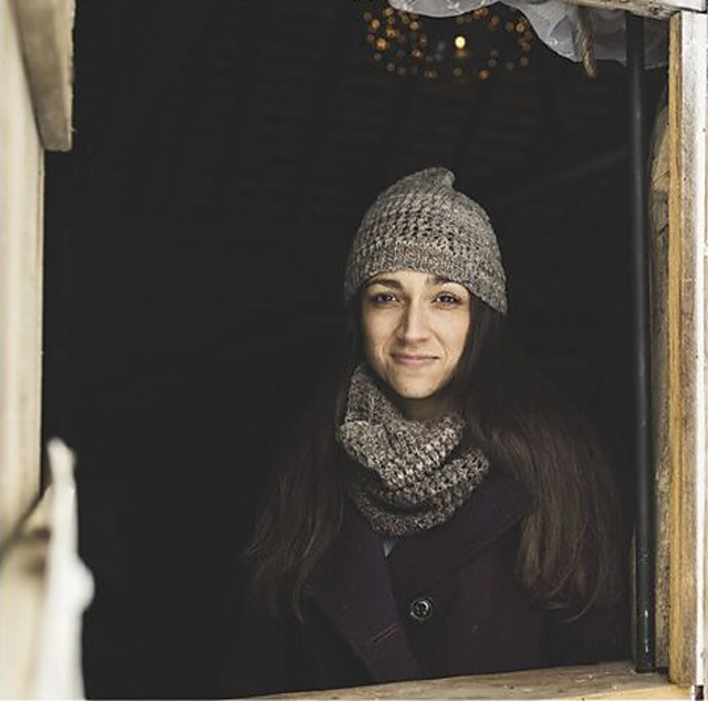 Holiday Gradient Hat and Cowl