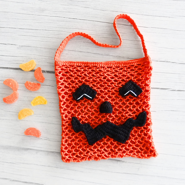 Pumpkin Face Bag