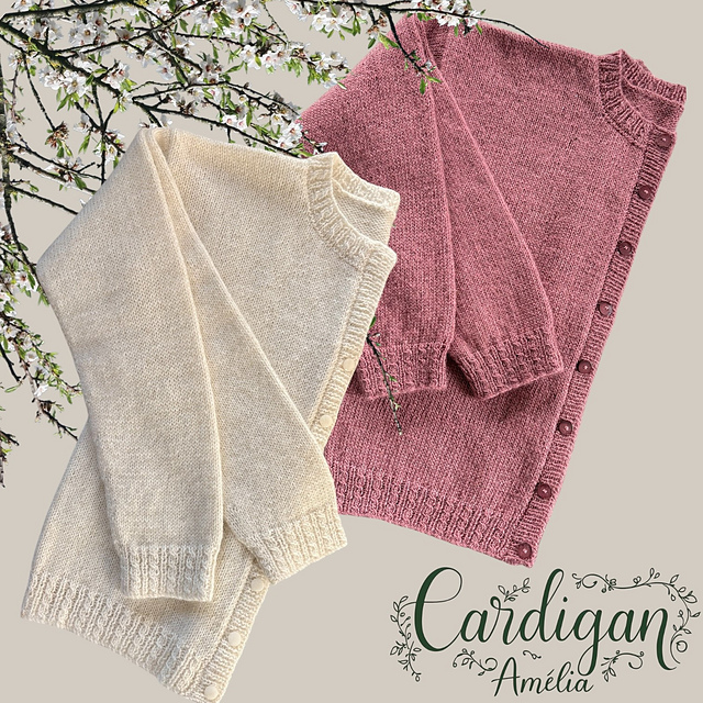 Cardigan boutonné *Amélia* pour femme