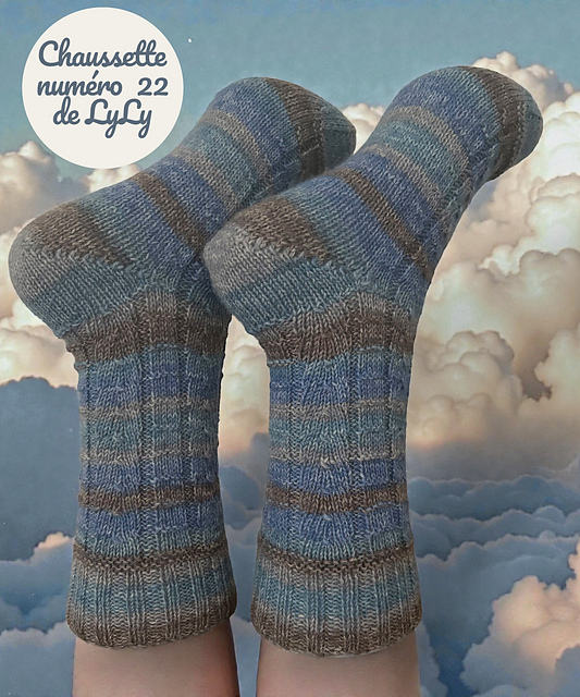 Chaussette numéro 22 de LyLy