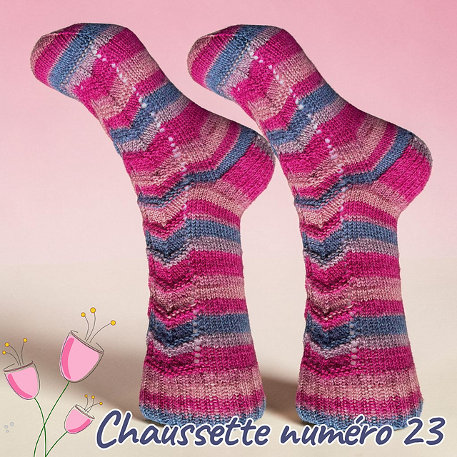 Chaussette numéro 23 de LyLy