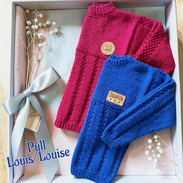 Pull *Louis/Louise* pour enfant