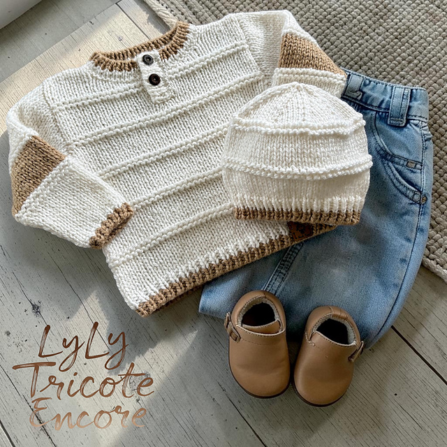 Pull et bonnet *Clément/Clémence*