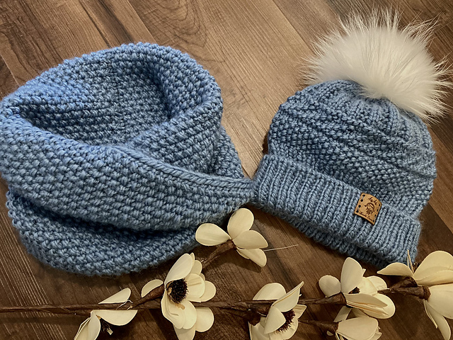 Duo *Ellie* Tuque et Snood twisté