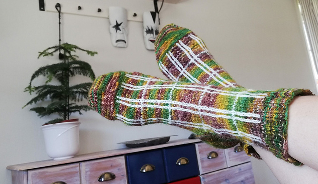 Walk in the Wilderness sock