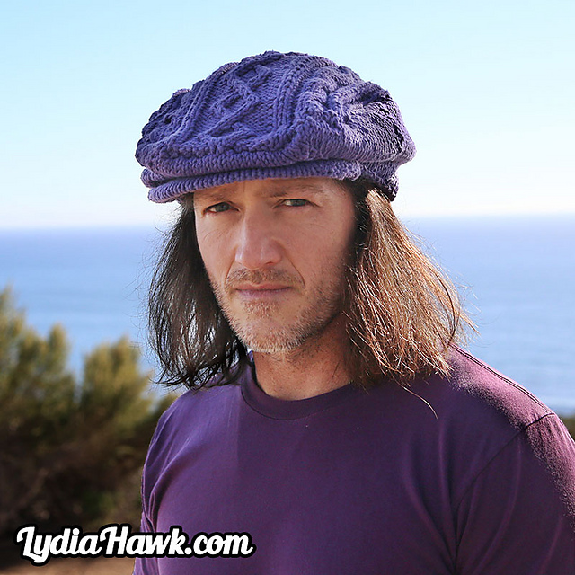 The All Occasions Cabled Cotton Flat Cap