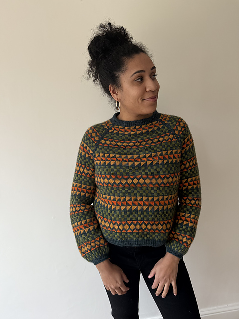 Ravelry: Damedame Sweater pattern by Lydia Amartey-Williams