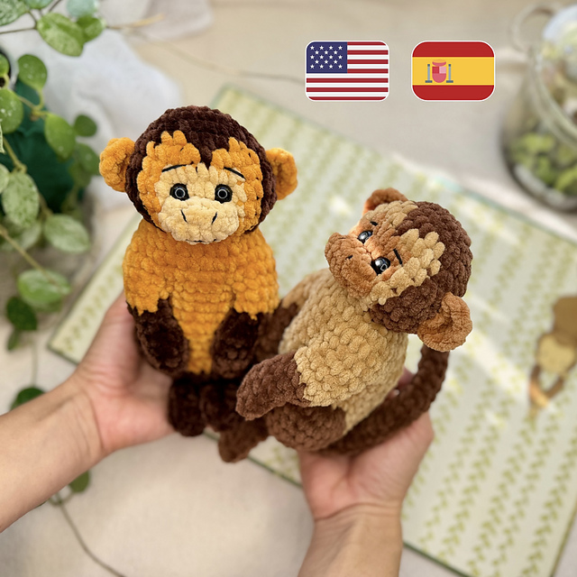 Ravelry: Realistic monkey pattern by Natalia Sapunova