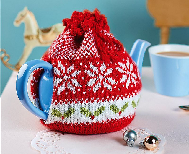 Festive Fair Isle Tea Cosy