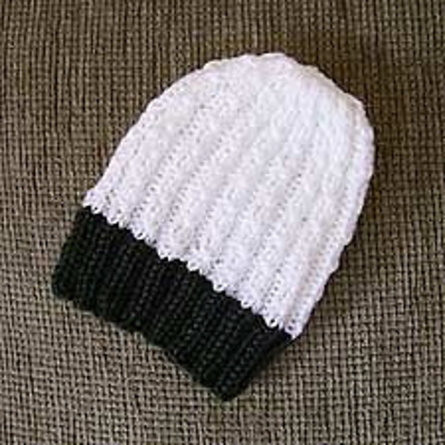 Cabled Rib Infant Cap
