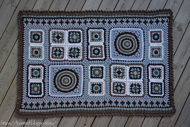 Granny Groovy Patch Blanket