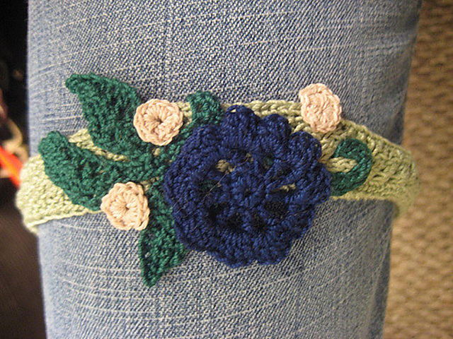 Cabled Baby Headband
