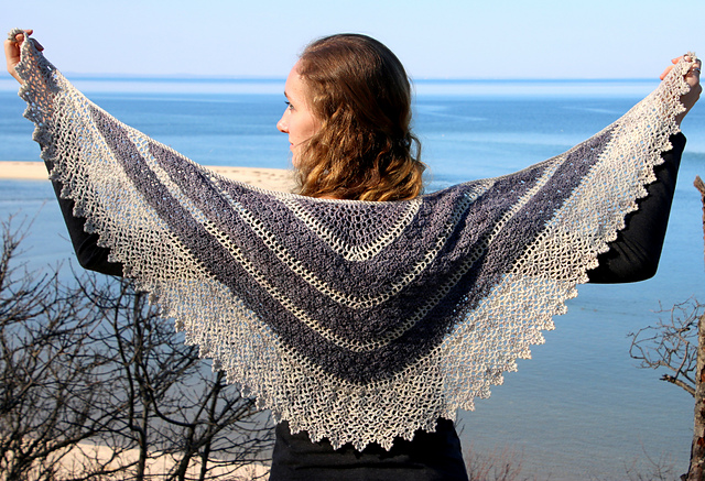 Grey Havens Shawl