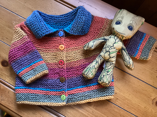 Little Garter Cardi