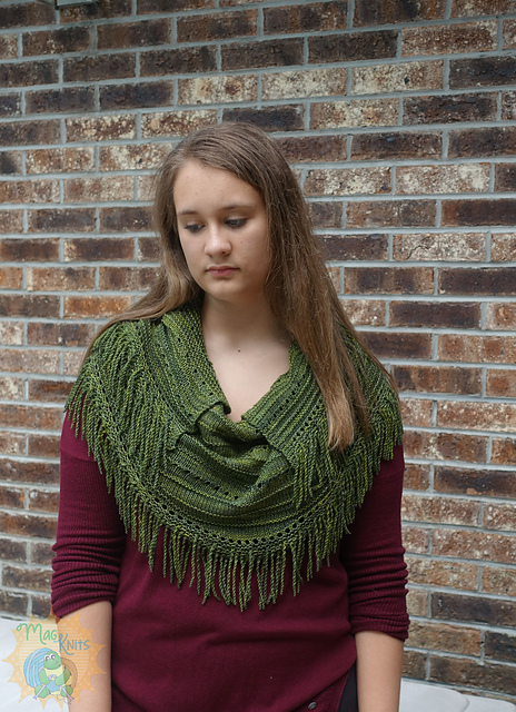 Simply Fringed Shawl