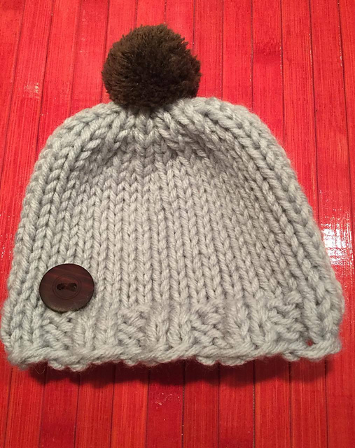 Tuque simplicité pour nouveau-né