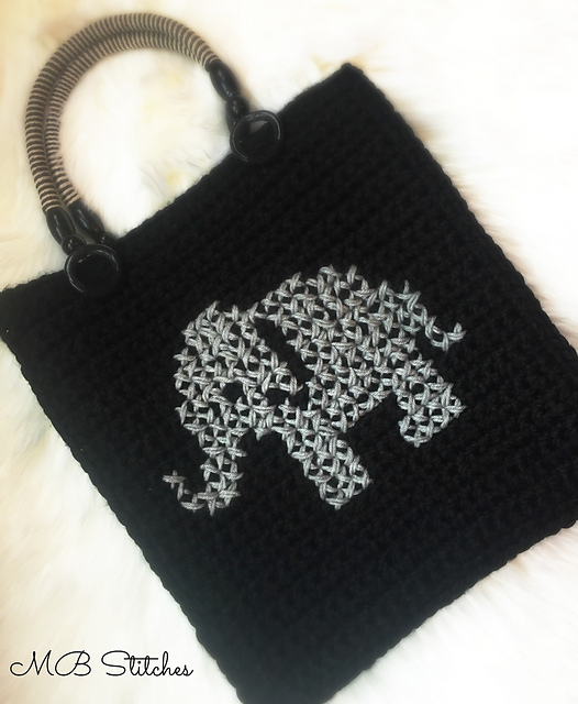 Beginner Elephant Tote
