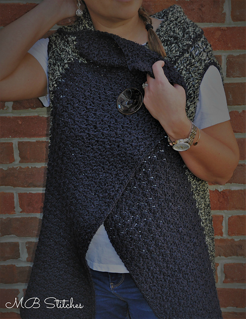 Open Sweater Vest