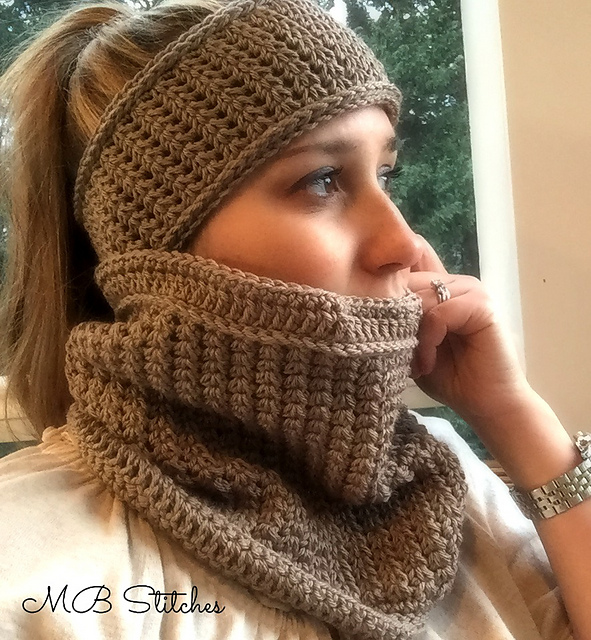 Madison Cowl and Headband