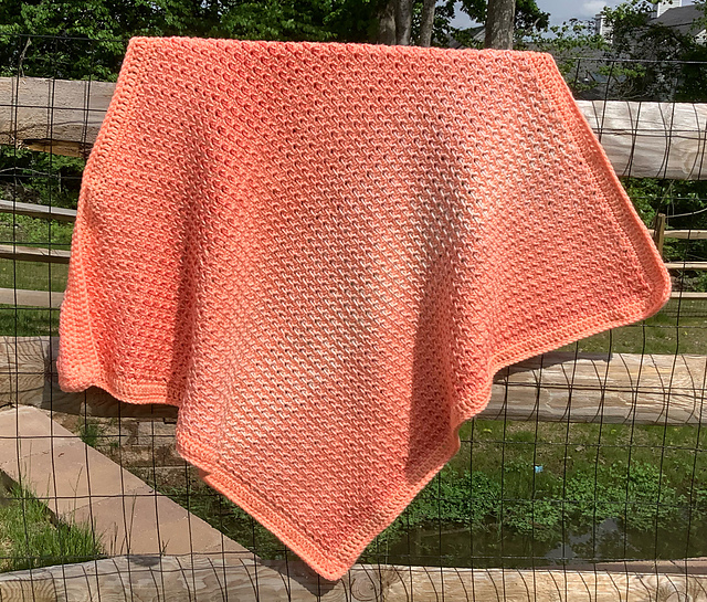 Tangerine Dream Lap or Baby blanket