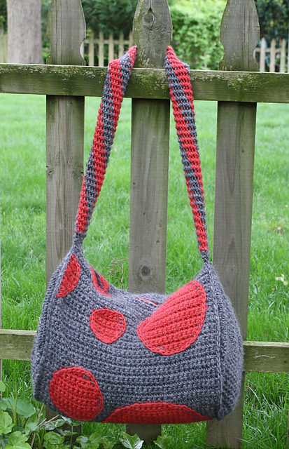 Polka Dot Duffle Bag