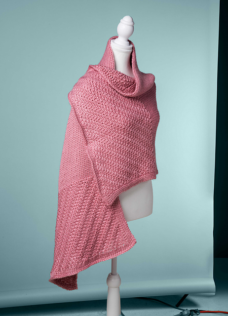 Cozy Textured Shawl