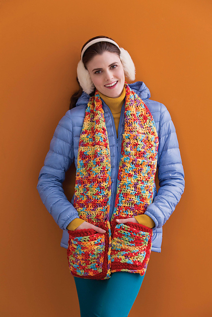 Double Pocket Scarf