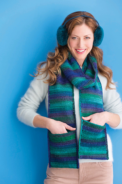 Easy One-Stitch Scarf