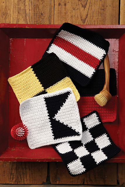 Nautical Dishcloths C L E A N